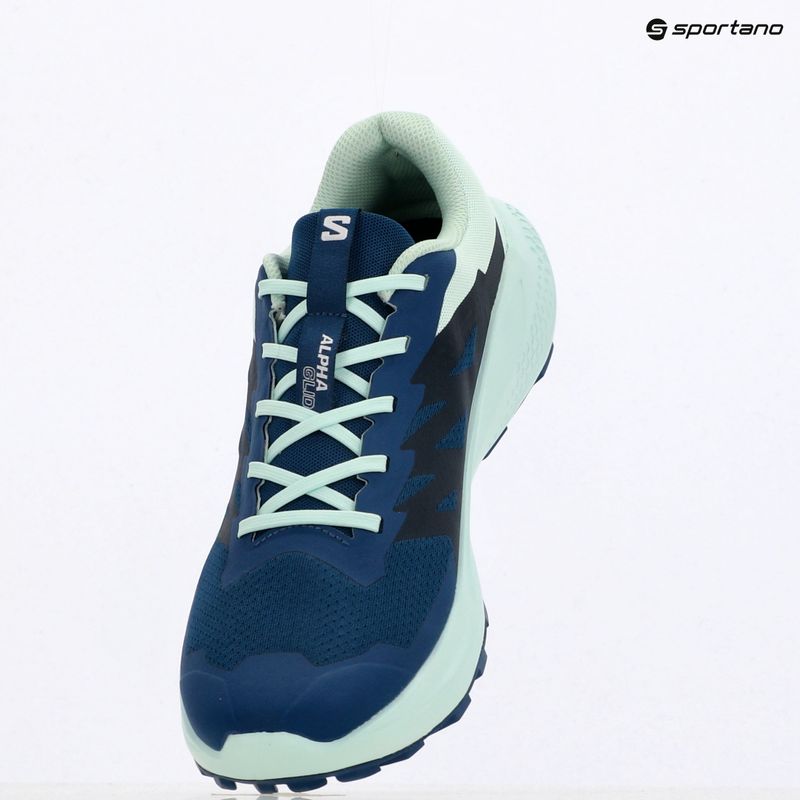 Pánske bežecké topánky Salomon Alphaglide poseidon/bay/parakeet 9
