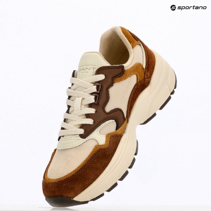 GANT Neuwill gaštanová/béžová dámska obuv 9