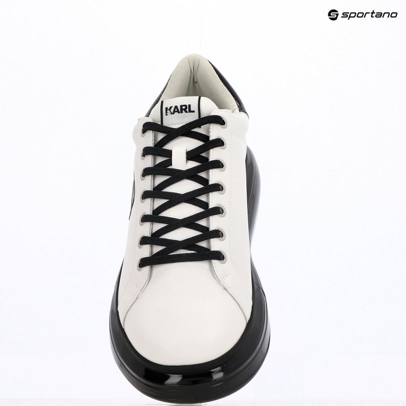 KARL LAGERFELD pánske topánky Kapri Kushion Outline Nft white leather w/black 9