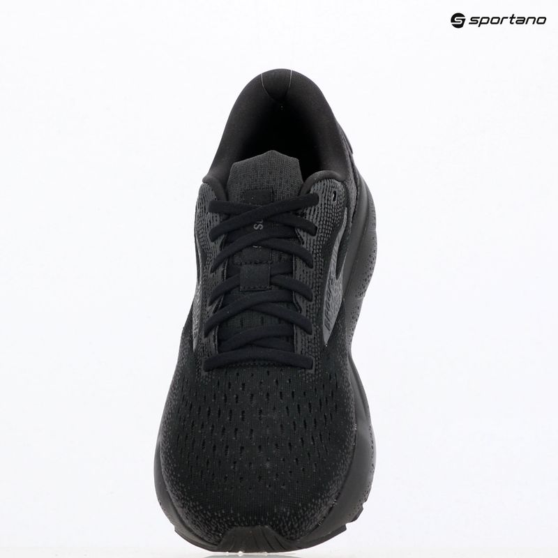 Pánska bežecká obuv Brooks Ghost 16 wide fit black/black/ebony 9