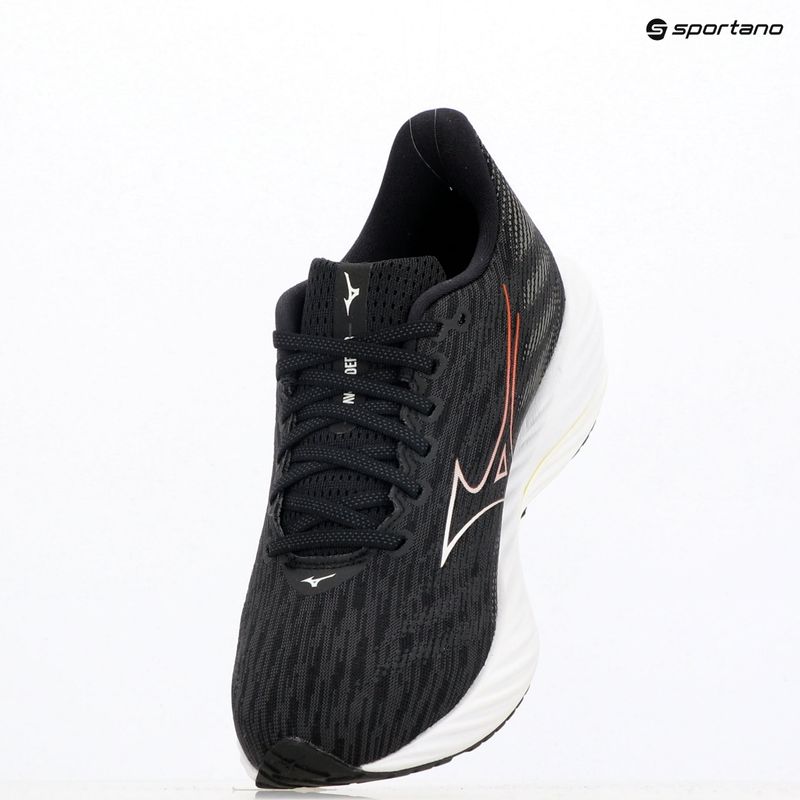 Pánske bežecké topánky Mizuno Wave Rider 28 black/white/ evening primrose 9