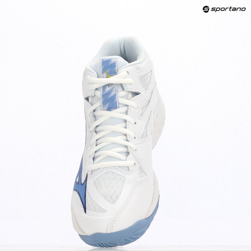 Volejbalová obuv Mizuno Thunder Blade Z Mid white/bellwether blue/bel air blue 9
