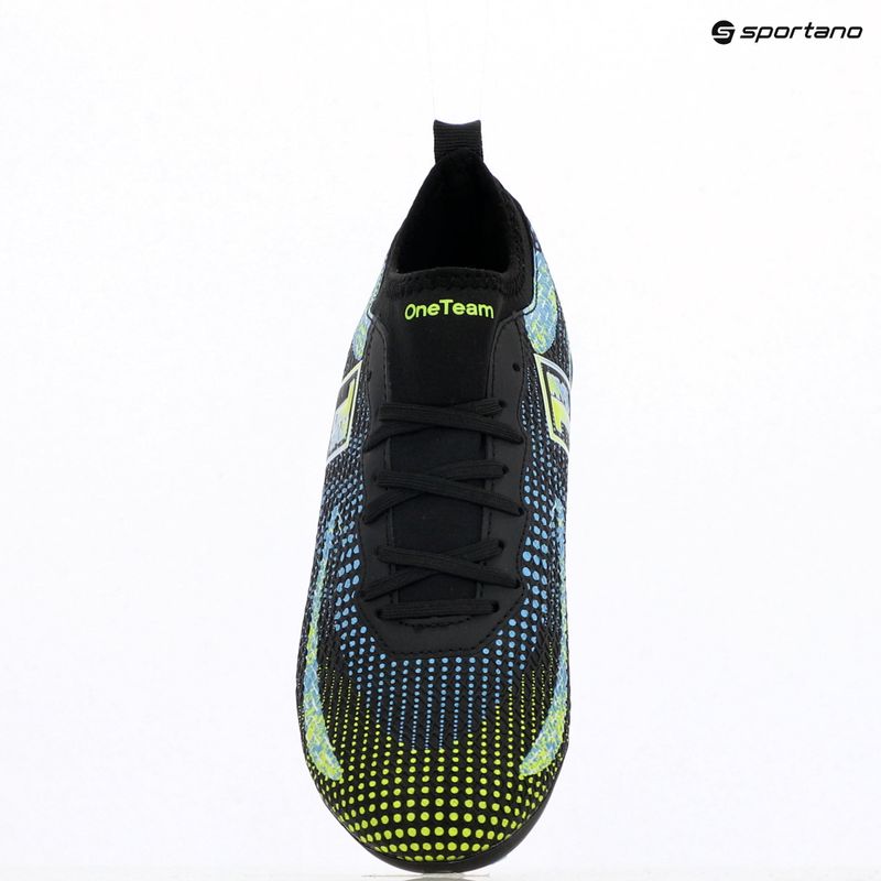 Detské kopačky OneTeam Robero Teen FG/AG black/blue 17