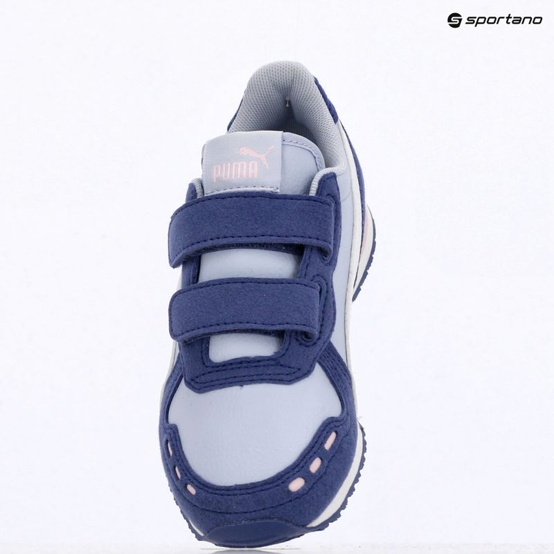 Juniorské topánky PUMA Cabana Racer SL 20 V PS cool weather/puma white/blue crystal/rose mauve 9
