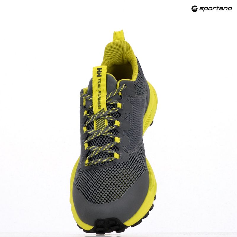 Pánska bežecká obuv Helly Hansen Featherswift 2 Tr charcoal/sweet lime 9
