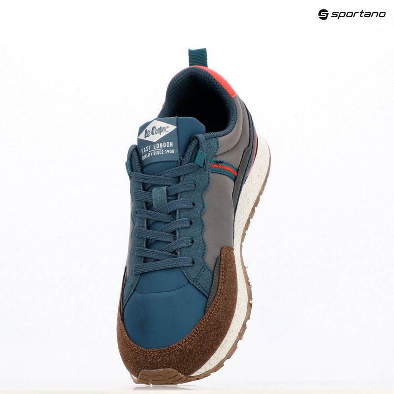 Pánska obuv Lee Cooper LCW-25-03-3381MA blue green/grey 9