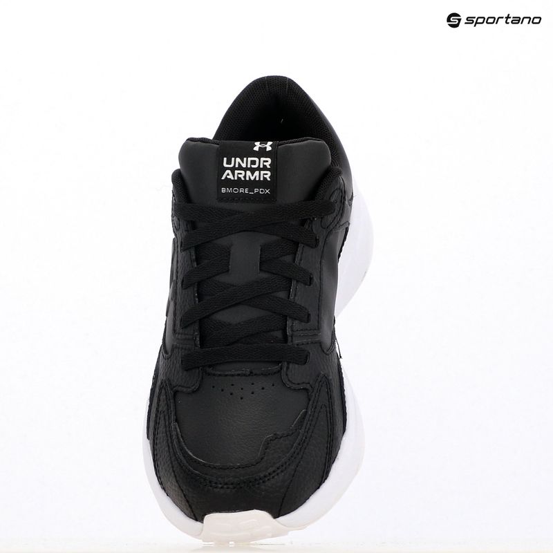 Pánske športové topánky Under Armour Edge Leather black/black/white 9