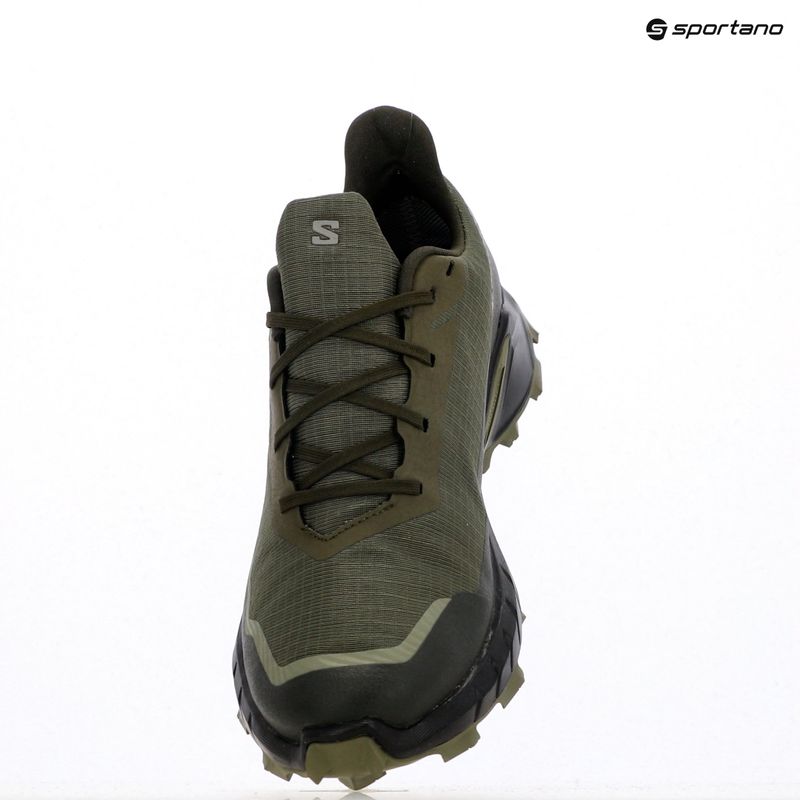 Pánske bežecké topánky Salomon Alphacross 5 GTX olive night/black 11