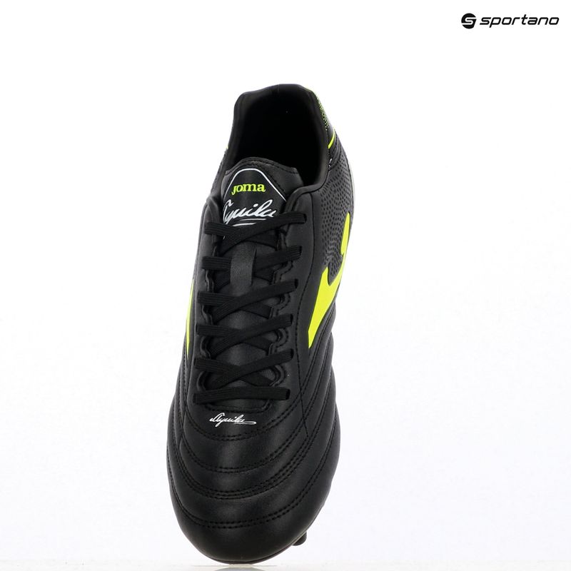 Pánske kopačky Joma Aguila FG black/yellow 15
