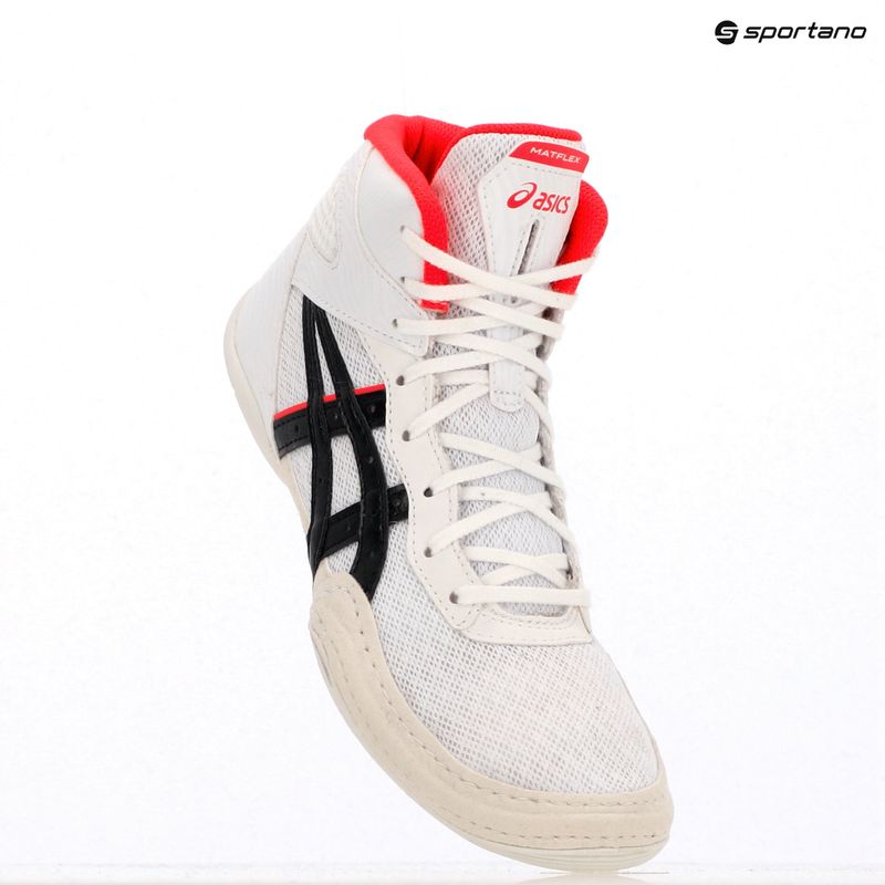 Zápasnícka obuv ASICS Matflex 7 white/diva pink 15