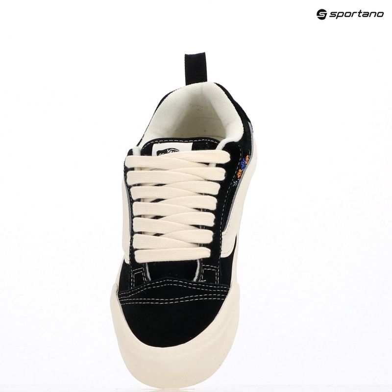 Topánky Vans Knu Skool black floral 9