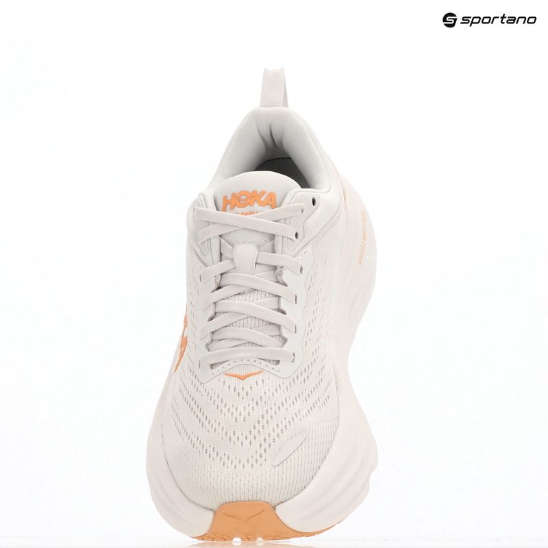 Dámska bežecká obuv HOKA Bondi 8 white/cantaloupe 5