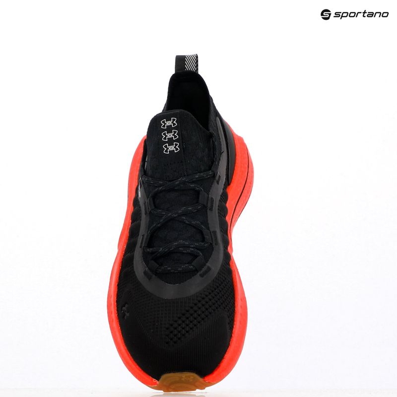 Pánske topánky Under Armour Phantom 4 black/lava red/metallic silver 14