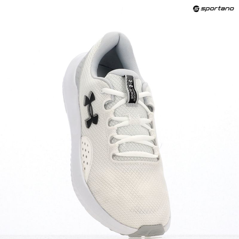 Pánske bežecké topánky Under Armour Charged Surge 4 white/halo gray/black 6