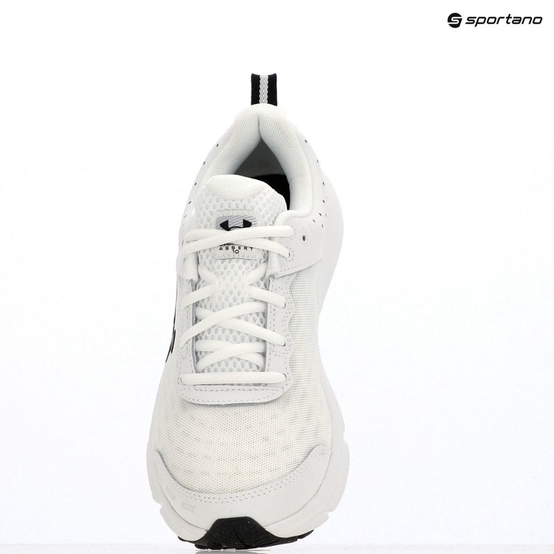 Pánske bežecké topánky Under Armour Charged Assert 10 white/black/black 14