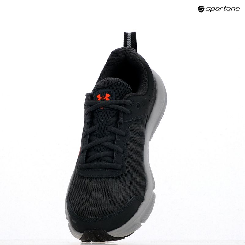 Pánske bežecké topánky Under Armour Charged Assert 10 anthracite/anthracite/ares red 9