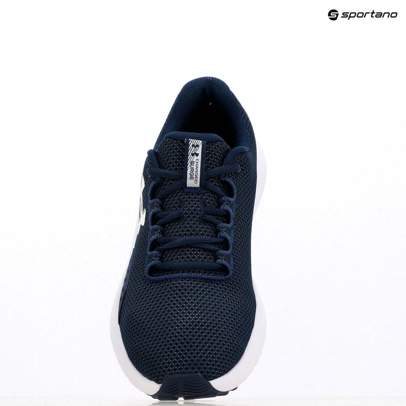 Pánske bežecké topánky Under Armour Charged Surge 4 academy/academy/white 14