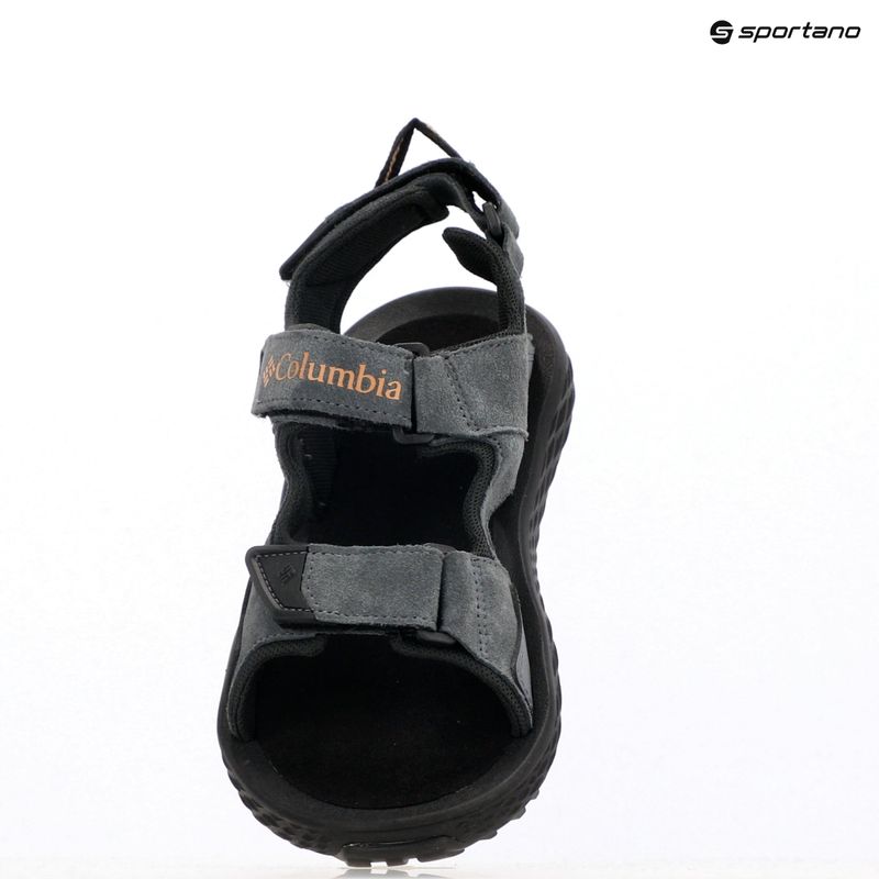 Pánske sandále Columbia Konos Hiker 3-Strap graphite/black 10