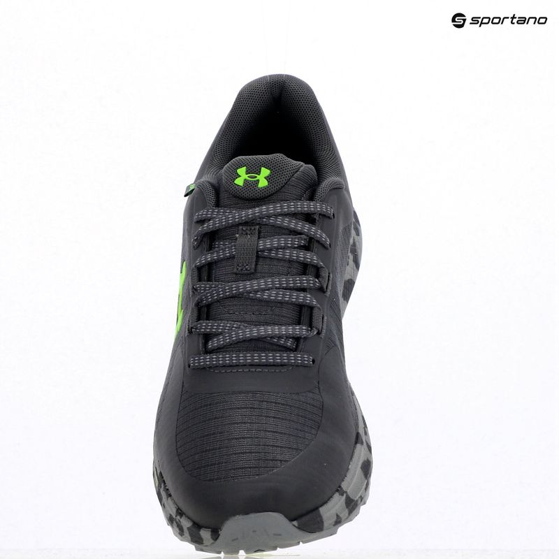 Pánske bežecké topánky Under Armour Charged Bandit Trail 3 castlerock/steel/hyper green 11