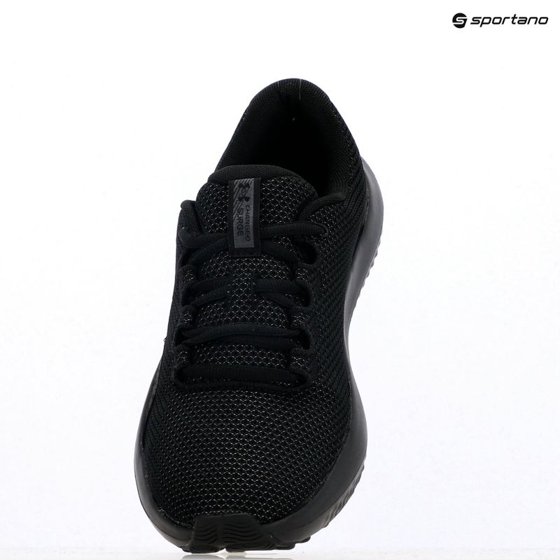 Dámske bežecké topánky Under Armour Charged Surge 4 black/black/black 14