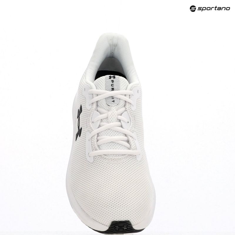 Pánske bežecké topánky Under Armour Charged Pursuit 4 white/white/black 11