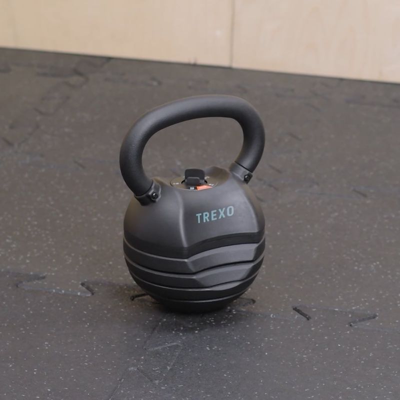 Nastaviteľný kettlebell TREXO 14 kg 16