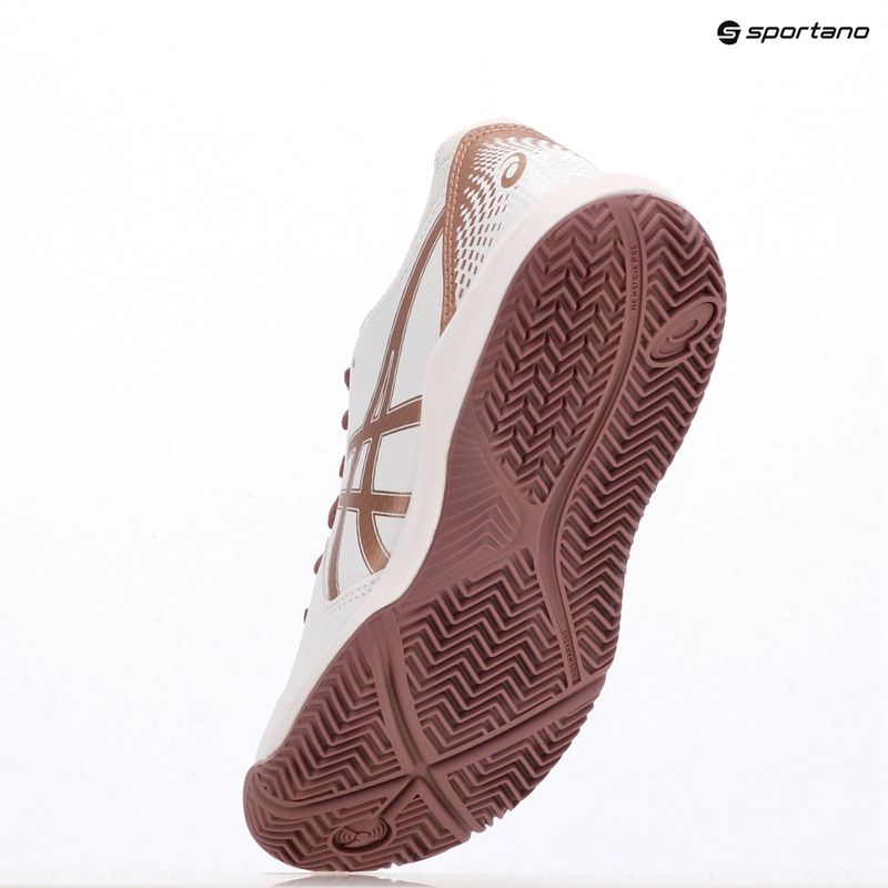 Dámske topánky na padel ASICS Gel-Dedicate 8 Padel W white/dark ube 16