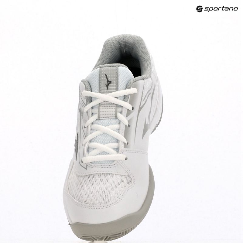 Dámské tenisové boty Mizuno Break Shot 5 CC white/ ultimate gray/ harbor mist 12