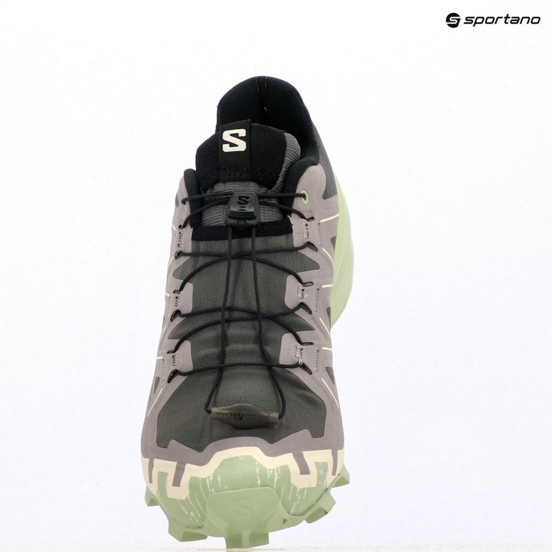 Dámske bežecké topánky Salomon Speedcross 6 castlerock/vanilla ice/smoke green 9