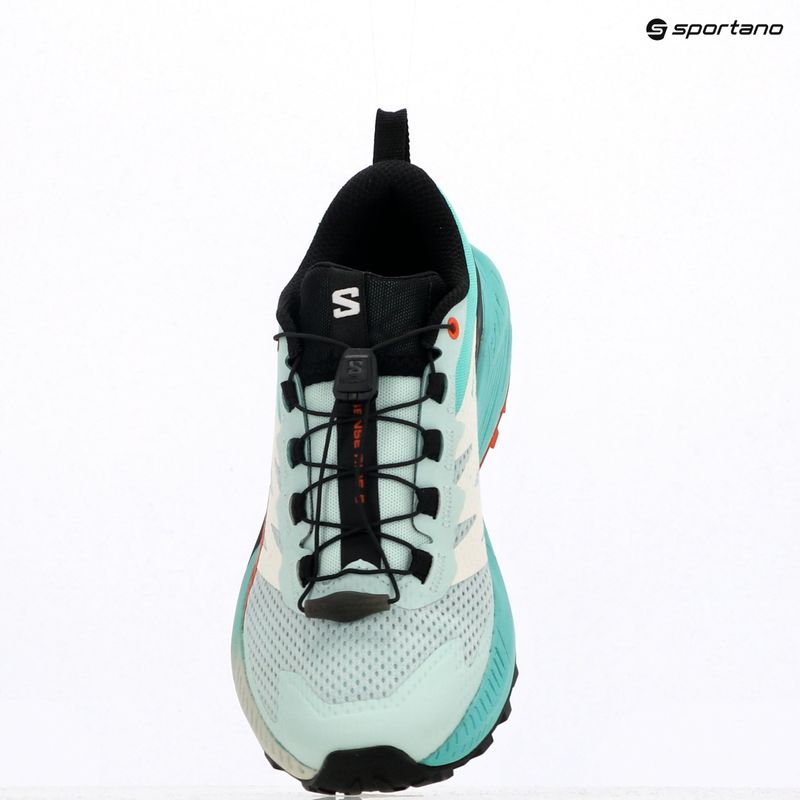 Dámske bežecké topánky Salomon Sense Ride 5 bay/black/cherry tomato 15