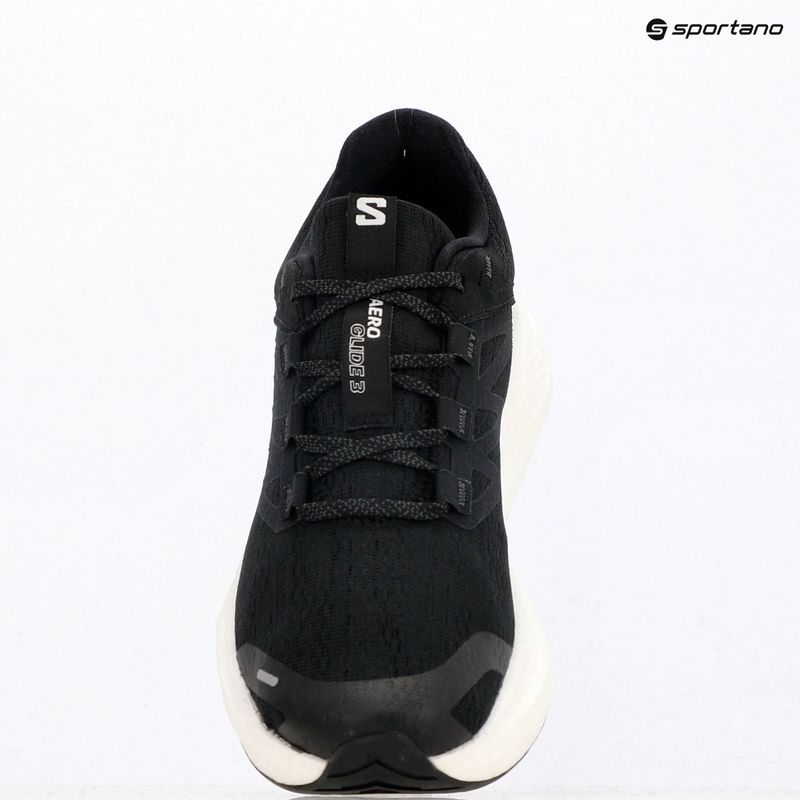 Pánske bežecké topánky Salomon Aero Glide 3 black/white/asphalt 14