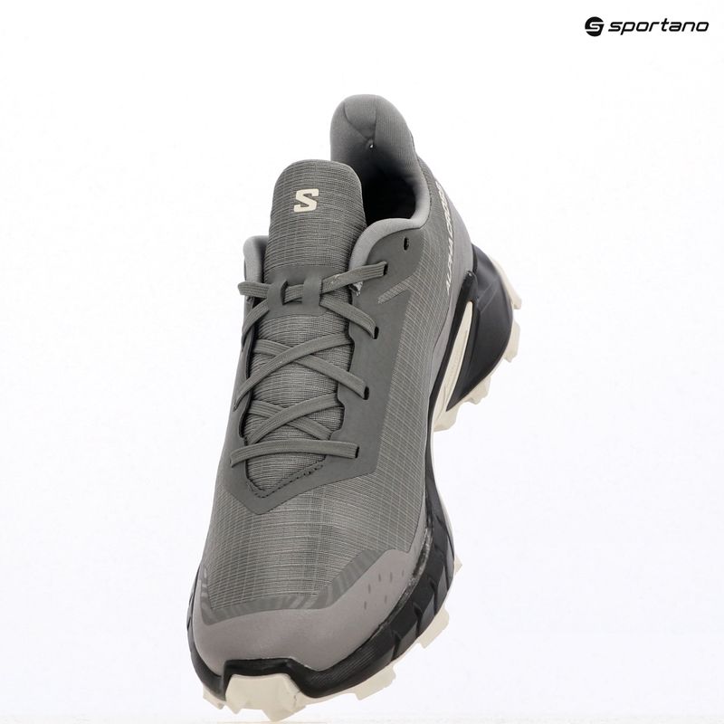 Pánske bežecké topánky Salomon Alphacross 5 pewter/black/ghost 13