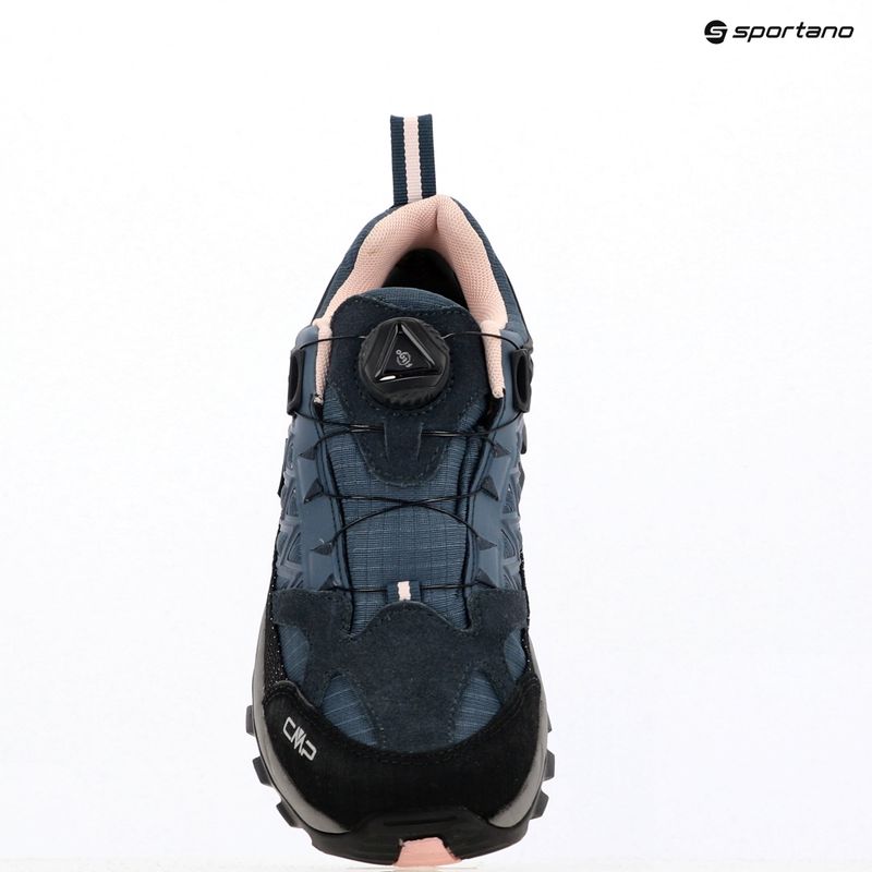 Pánske trekové topánky CMP Rigel Low Fitgo asphalt/antracite/rose 9