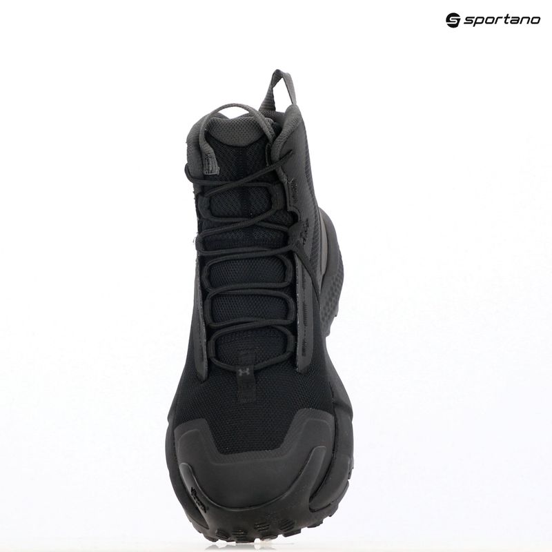 Pánske topánky Under Armour Charged Valsetz Mid black/black/jet gray 15