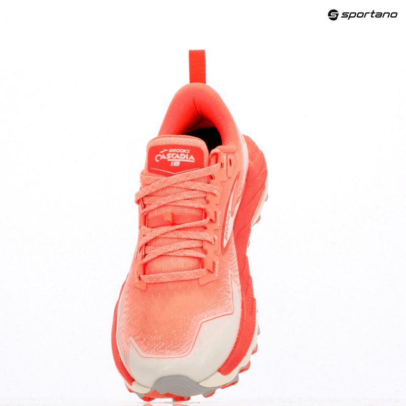 Dámska bežecká obuv Brooks Cascadia 18 ember/blue wash/flame 16