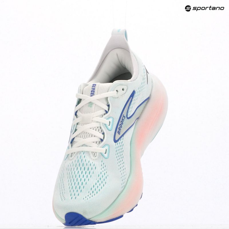 Dámska bežecká obuv Brooks Glycerin 22 wide fit white/limpet shell/amparo blue 16