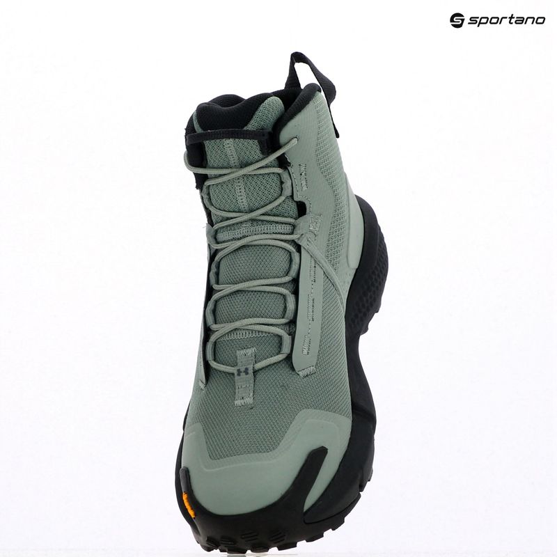 Pánske topánky Under Armour Charged Valsetz Mid silica green/anthracite/black gray 15