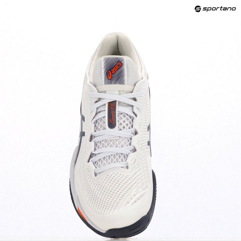 Pánske tenisové topánky ASICS Court FF 3 Clay white/greyish purple 15