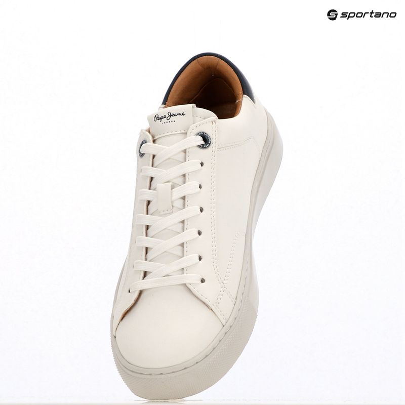 Pánske topánky Pepe Jeans Joe Basic white 11