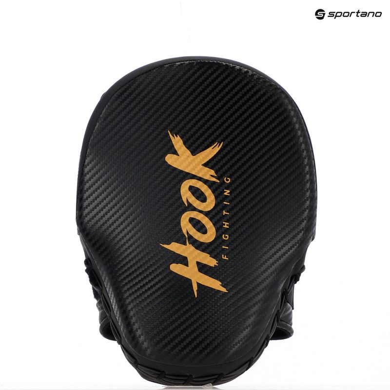 HOOK FIGHTING tréningové labky Carbon black 8