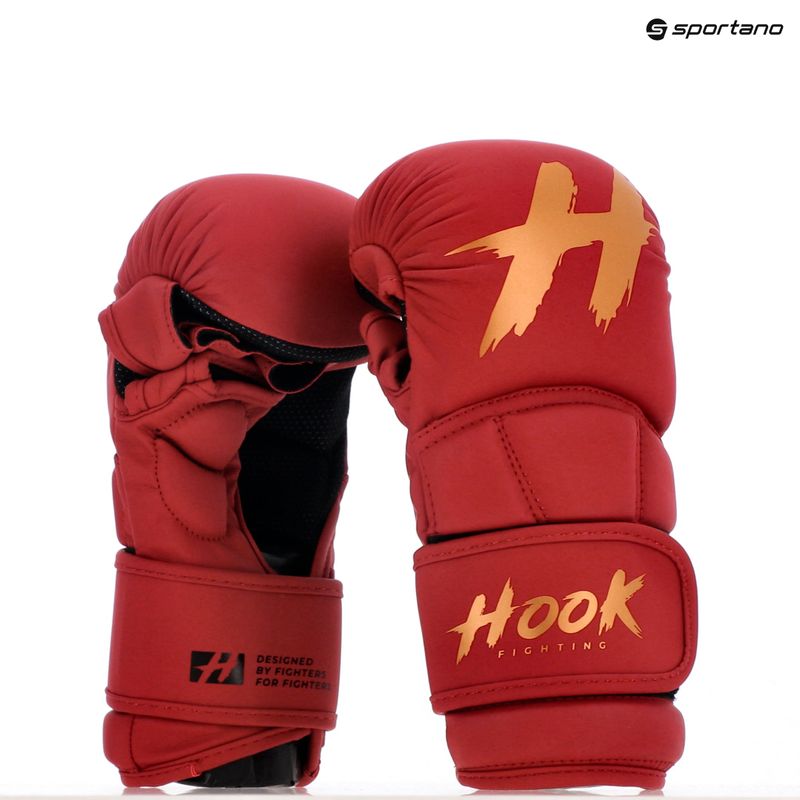 MMA HOOK FIGHTING sparing rukavice TX0-B4M0016 červená 10