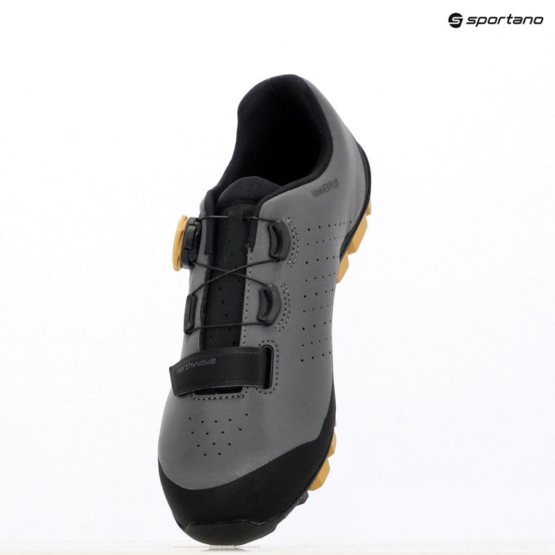 Pánske MTB cyklistické topánky Northwave Hammer Plus dark grey/honey 5