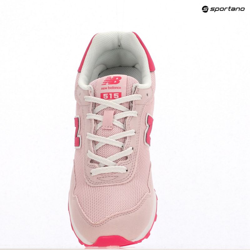 Detské topánky New Balance 515's V1 rose sugar 9