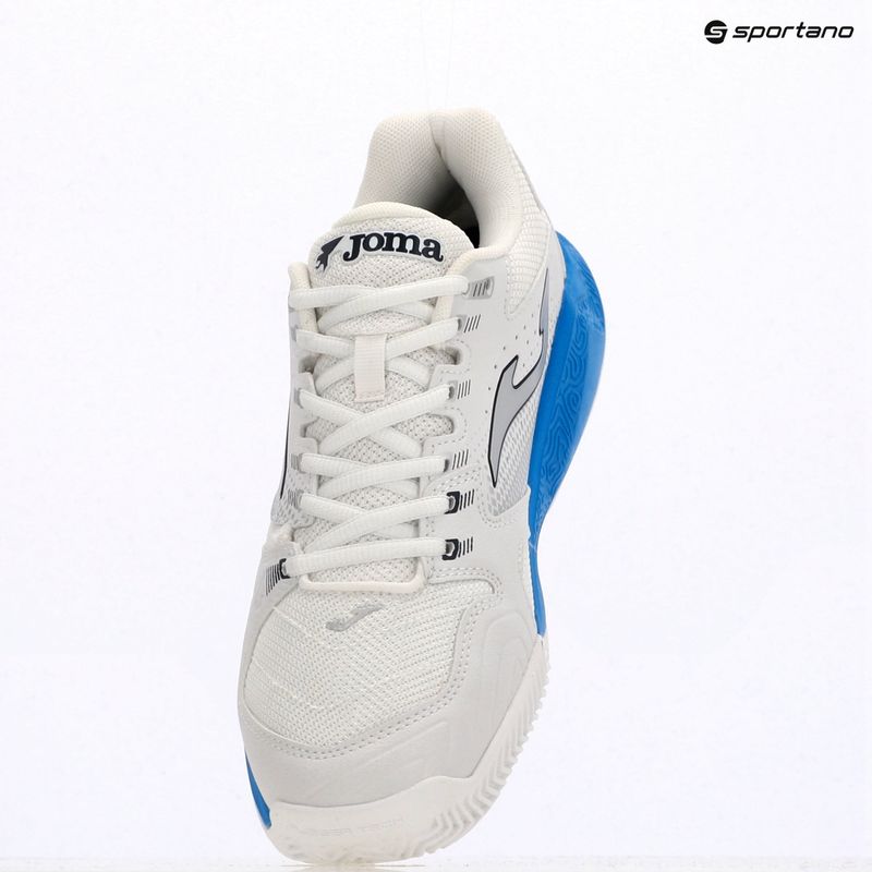Pánské tenisové boty Joma Master 1000 C white/ royal blue 10