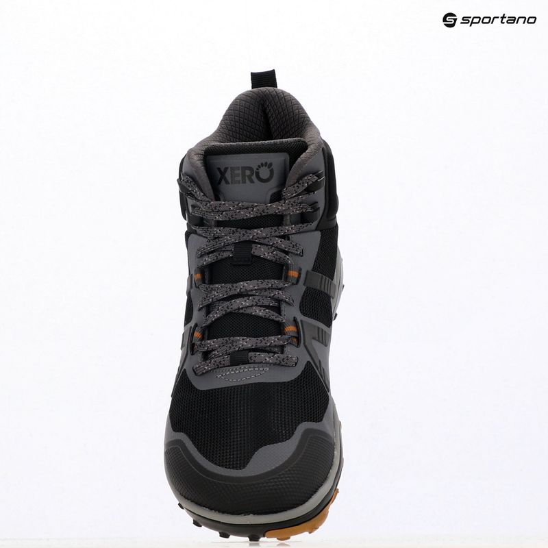 Pánska barefoot obuv Xero Shoes Scrambler Mid II asphalt/ black 9