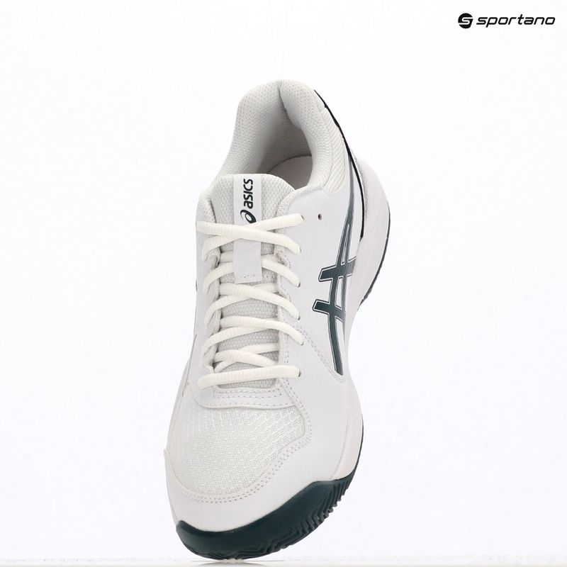 Pánske tenisové topánky ASICS Gel-Dedicate 8 Clay white/saxon green 8