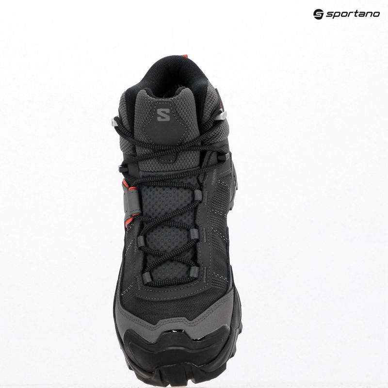 Pánske trekové topánky Salomon X Ultra 5 MID GTX asphalt / castlerock / burnt ochre 11