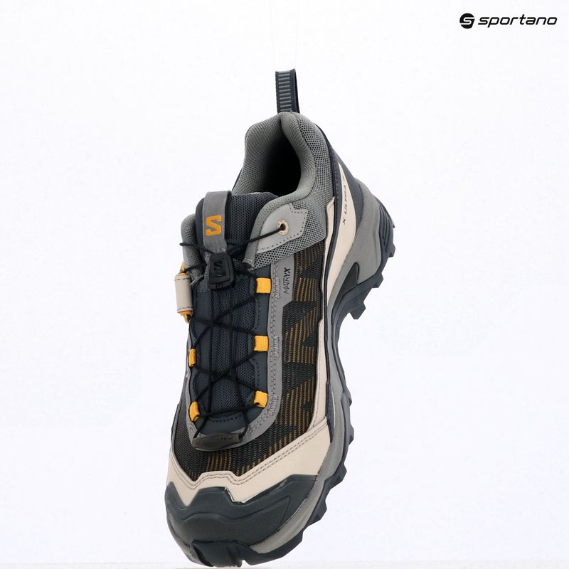 Pánska treková obuv Salomon X Ultra 5 monument / turbul / spicy mustard 11