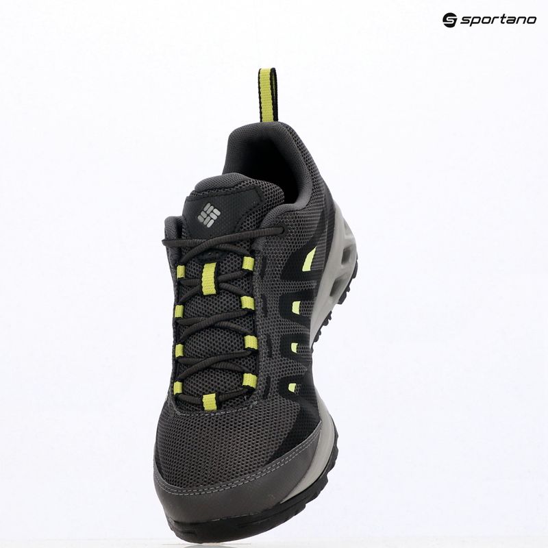 Pánske turistické topánky Columbia Vapor Vent dark grey/napa green 10