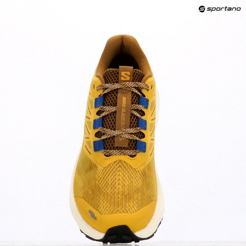 Pánska bežecká obuv Salomon Aero Blaze 3 GRVL spicy mustard/vanilla ice/nautical blue 9